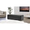 Baxton Studio Dennehy Black Brown Modern Ottoman 104-5139 - alternate 2